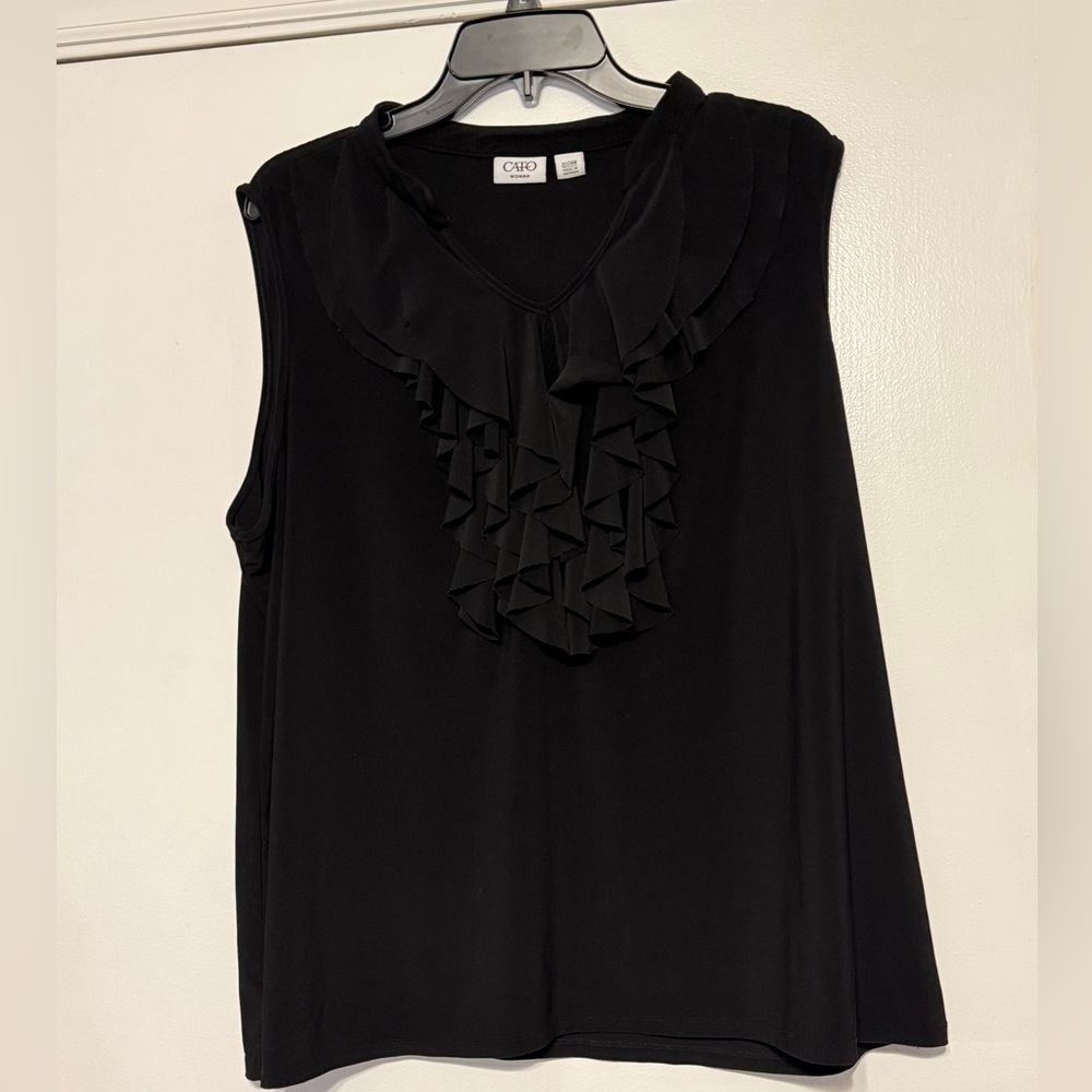 Cato Black tank top